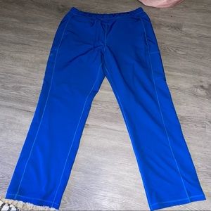 Royal blue scrub pants